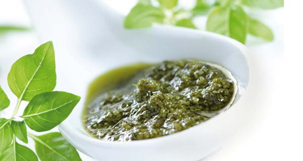 Eating Pesto sauce is becoming popular in Uk
