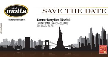 Caffè Motta attends Summer Fancy Food Show