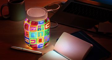 Let there be light: the iconic Nutella jar becomes a lamp