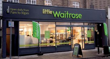 Waitrose, where Italian premium Food draws shoppers