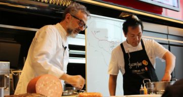 Massimo Bottura, ambassador of Italian cold cuts in Tokyo