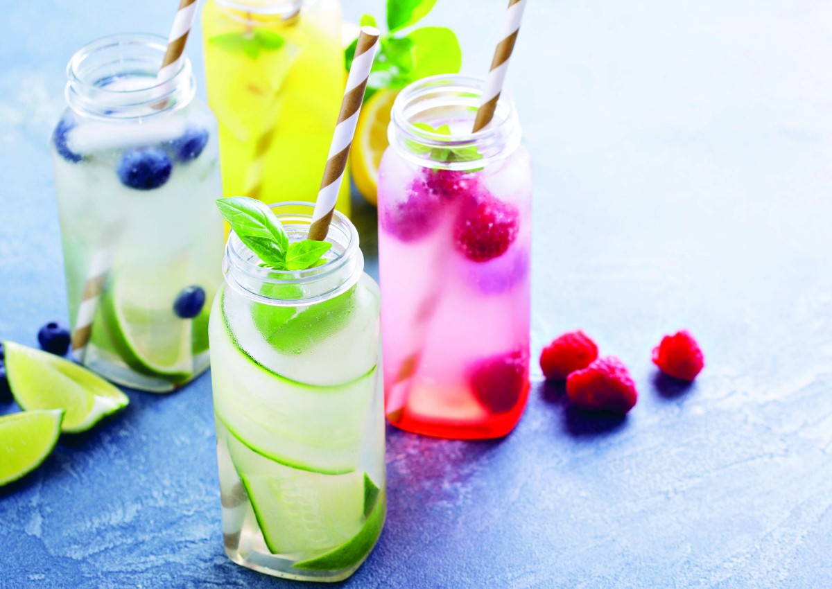Flavored waters, organic drinks refresh market