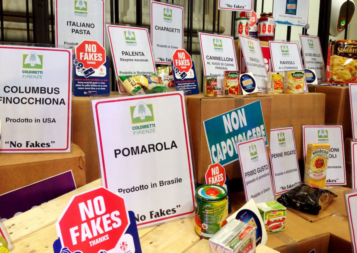fake labels-Italian sounding-Coldiretti