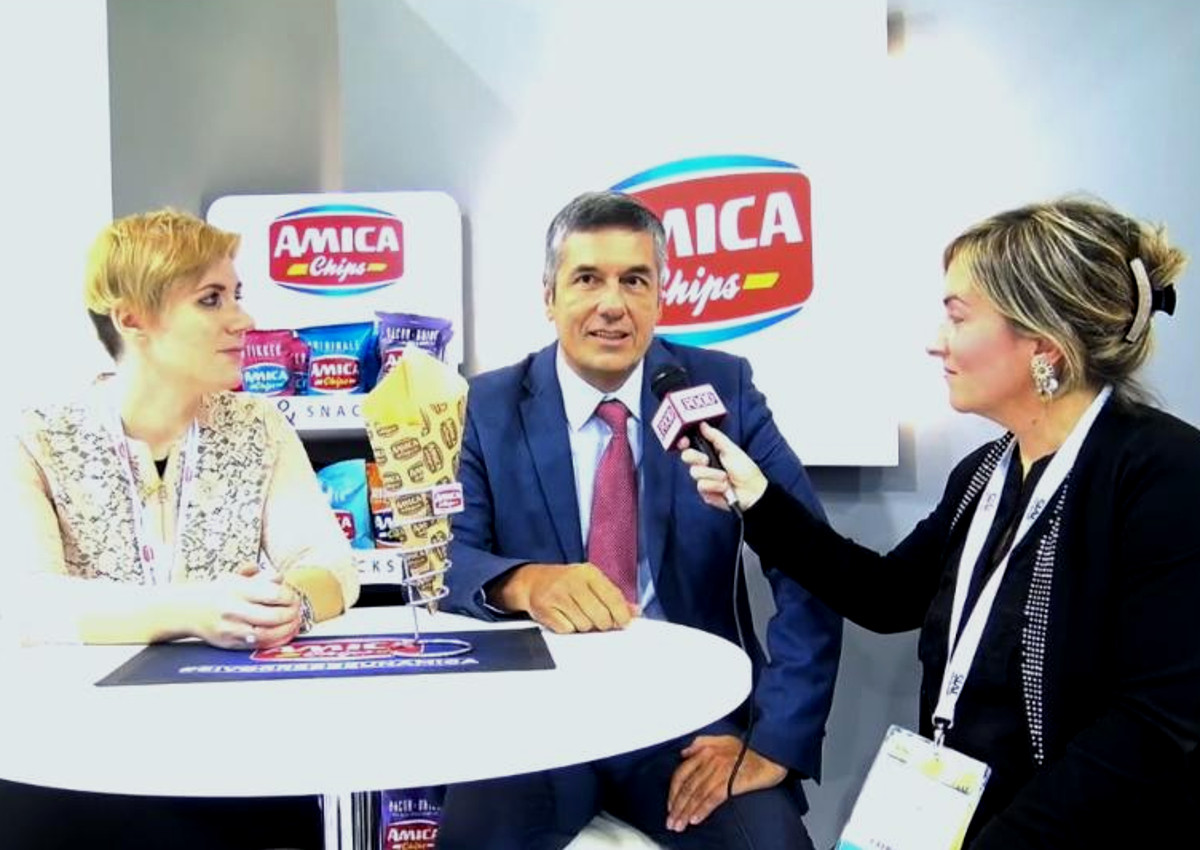 Amica Chips Sial-Roberto Bechis-Sonia Tragaioli-SIAL 2018