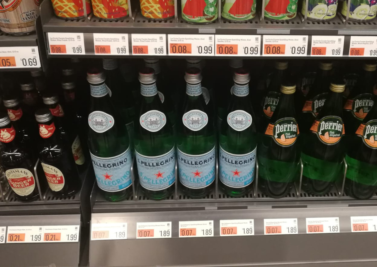 Sanpellegrino mineral water-Amazon Go
