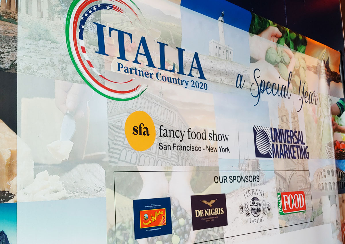 Italy takes record lead at Fancy Food Shows 2020