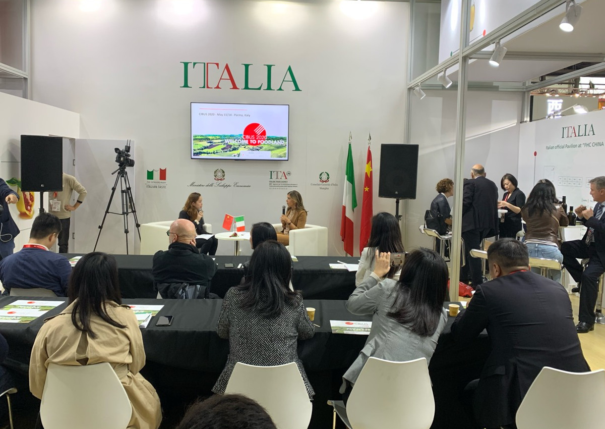 ICE - Italian Trade Agency stand at FHC Shanghai 2019