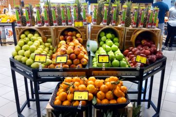 Italian fruit and vegetables