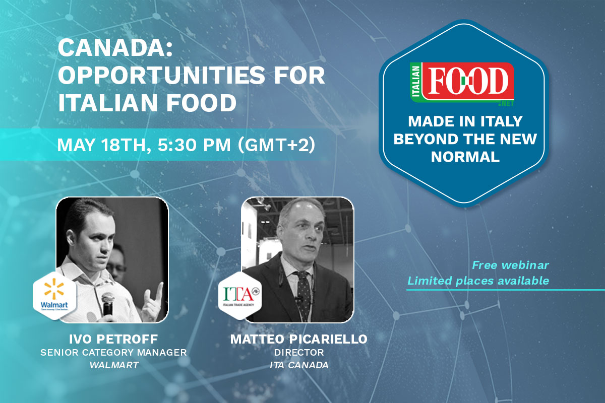 Canada: opportunities for Italian food