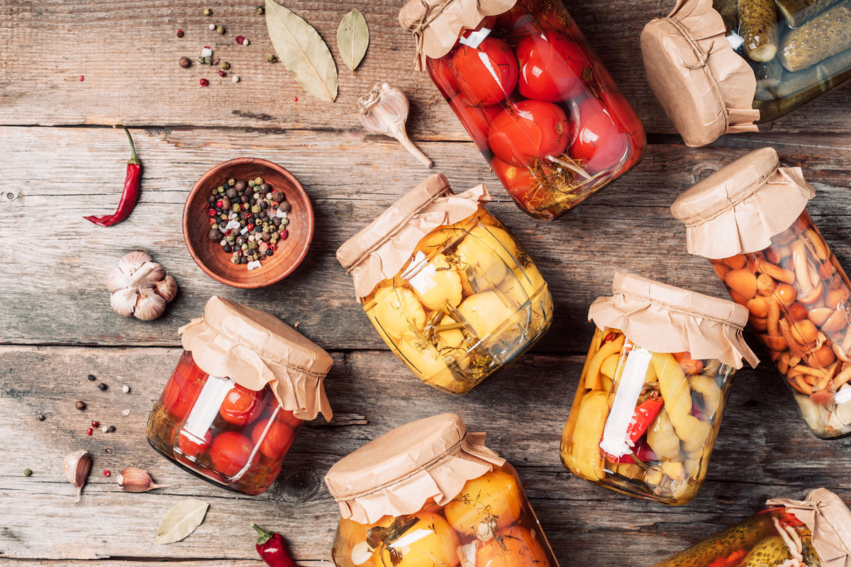 canned vegetables