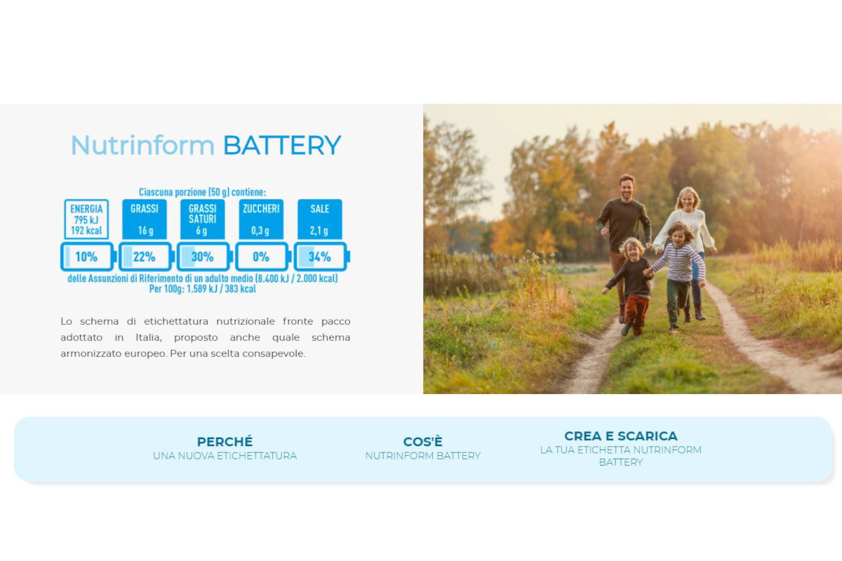 NutrInform-battery label-food label-nutritional labeling-EU