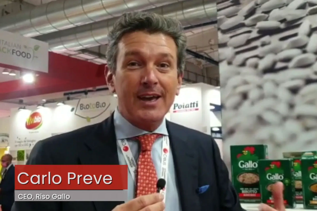 Riso Gallo brings traditional risotto to the Cibus trade show