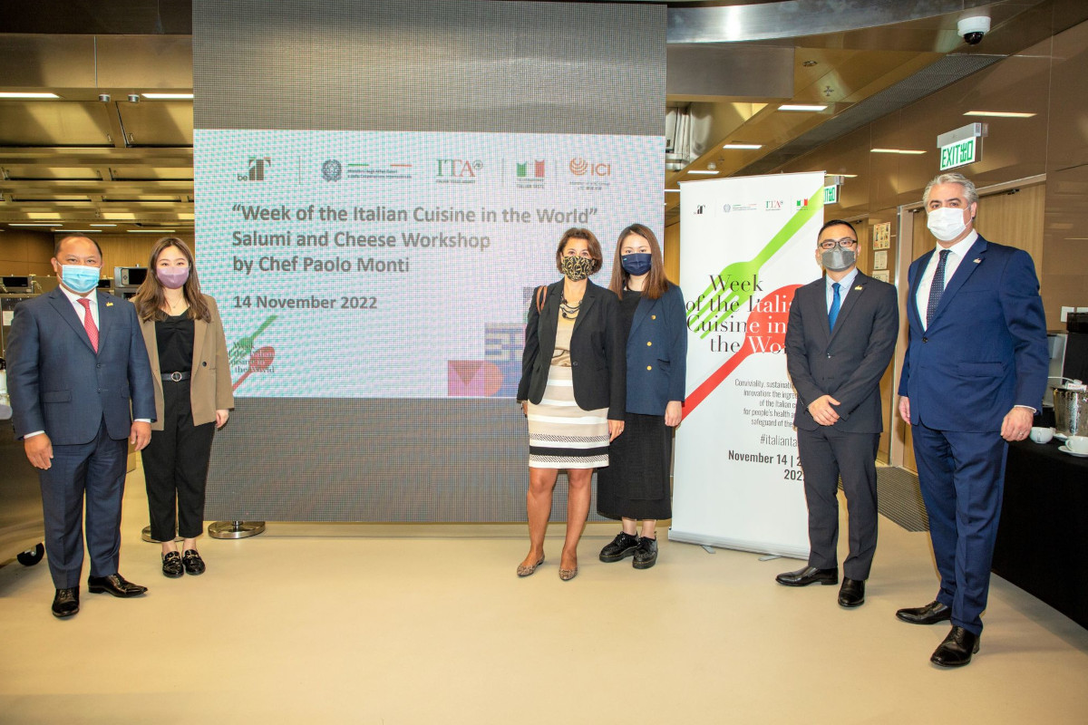 Week of the Italian Cuisine in the World-Hong kong