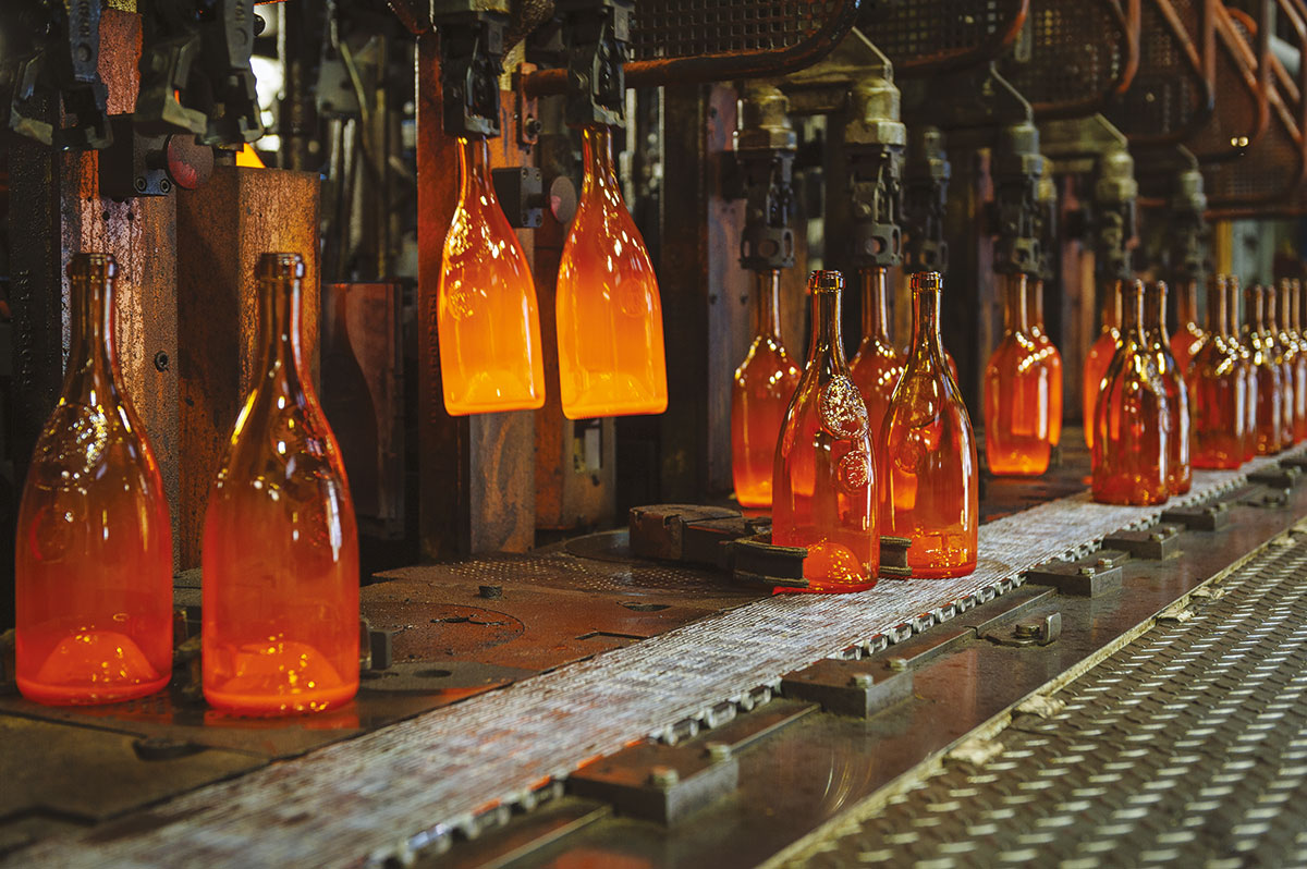 Verallia glass bottle