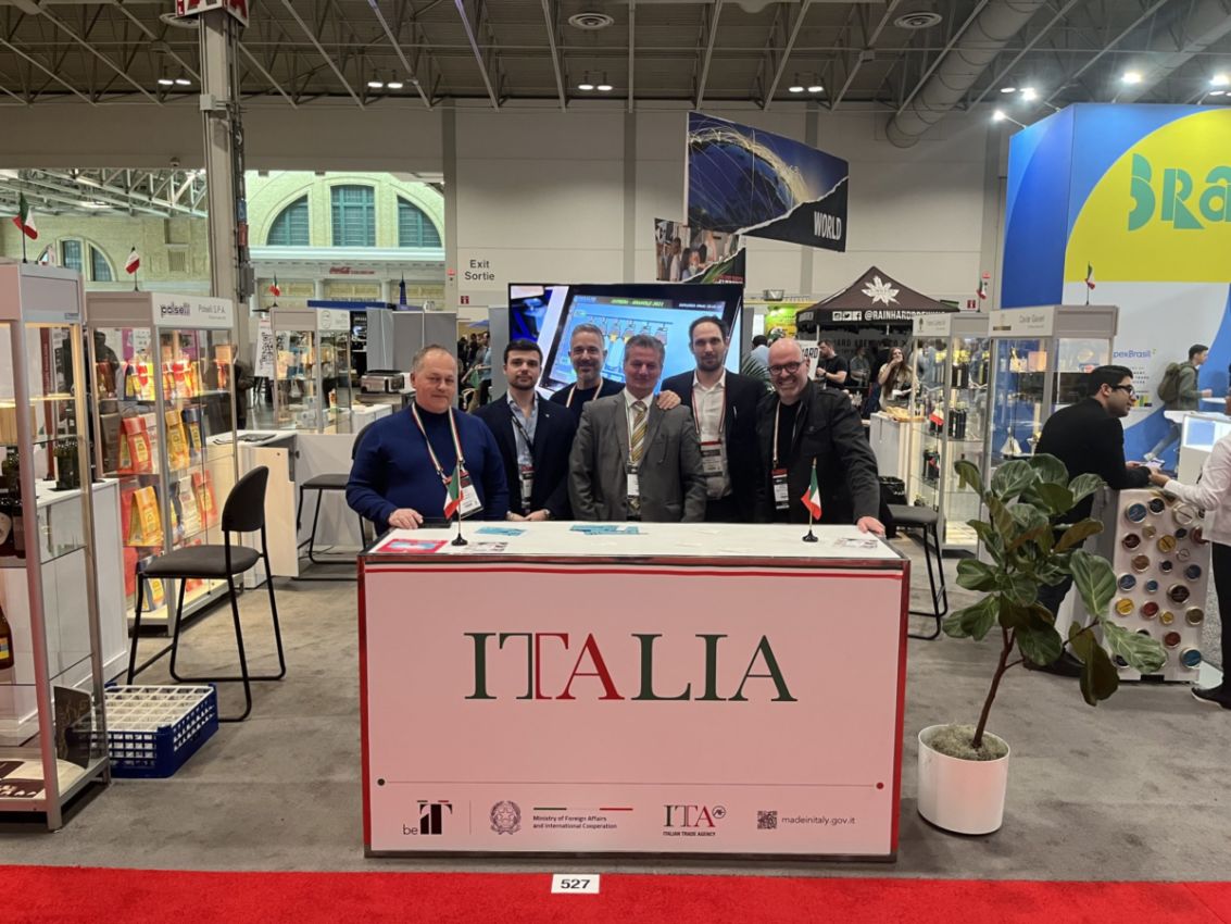 Italian pavilion at Restaurants Canada Show 2023